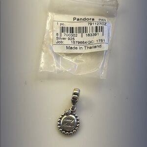 Pandora Silver loving mother Charm Pendant